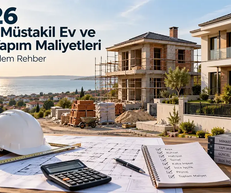2026 Silivri Müstakil Ev ve Villa Yapım Maliyetleri (Kalem Kalem Rehber)